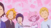 study momo bnha exam GIF