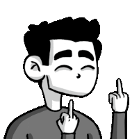 dark comics Sticker by sandserif