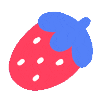 Food Fruit Sticker by Radhia Rahman