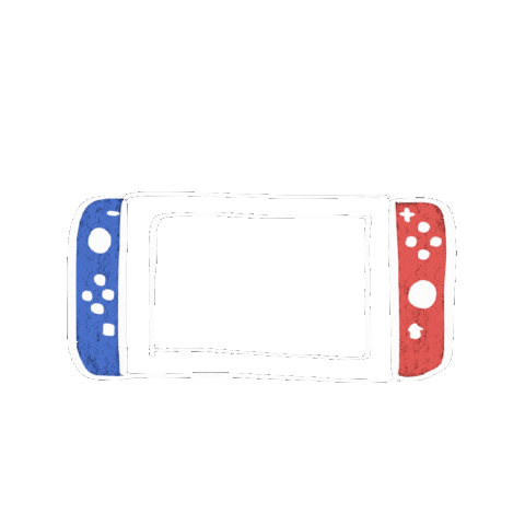 ponggodiy game nintendo frame switch Sticker
