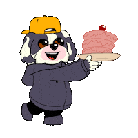 Excited Happy Birthday Sticker by BoDoggos