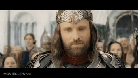 franz1 giphygifmaker lotr aragorn hobbits GIF