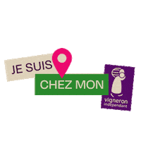 Vigneron-Independant vi vignerons vigneron indépendant vignerons indépendants Sticker