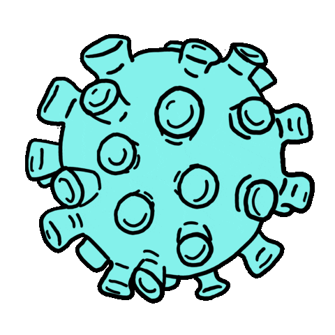 JustOnCompany corona covid19 virus stay home Sticker