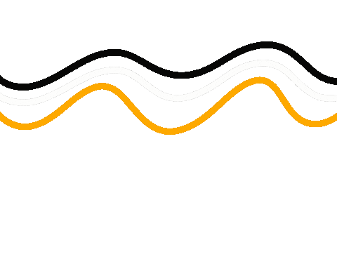Wave Line Sticker