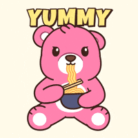 Hungry Teddy Bear GIF by BEARISH