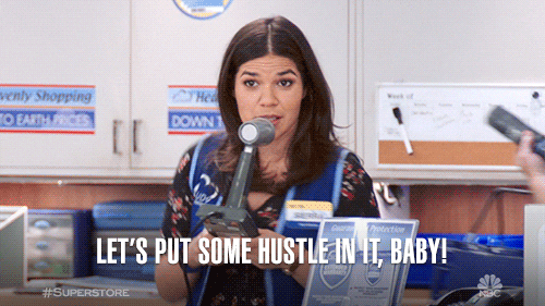 Shop Hustle GIF by Superstore