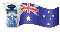 Australia Milk Sticker by Bannister Downs Dairy