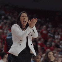 Womens Basketball Celebration GIF by Huskers