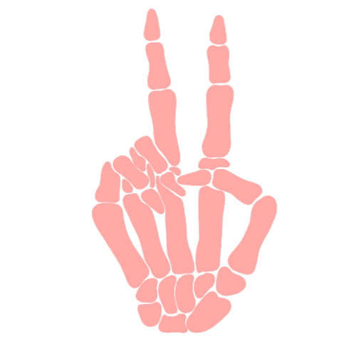 Halloween Peace Sticker