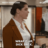 Wrap It Up Finish GIF by CBC