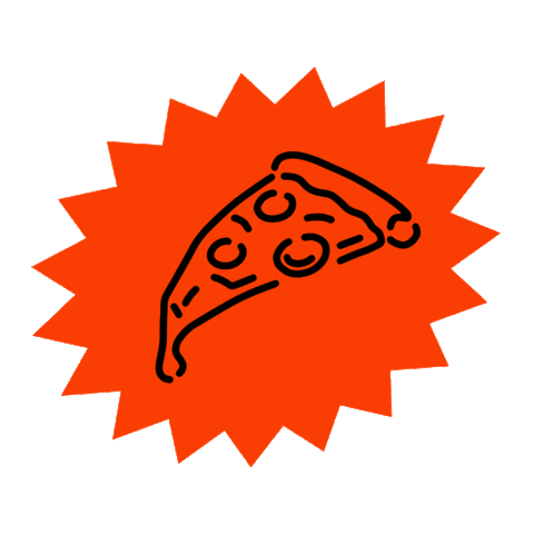 Pizza Lucysloveshack Sticker by Made in the Pile