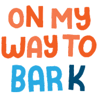Bar-K-Dog-Bar dog puppy play dog mom Sticker