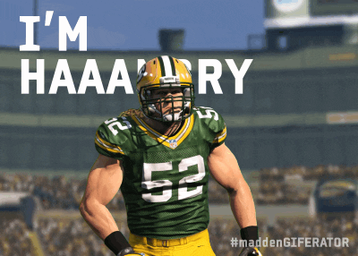 Green Bay Packers GIF by Madden Giferator