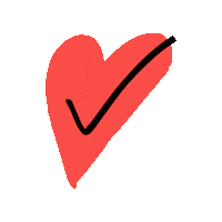 In Love Heart Sticker by All Natural Pharmacy