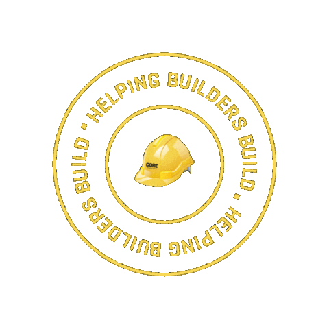 Brooklyn Hard Hat Sticker by Core Scaffold
