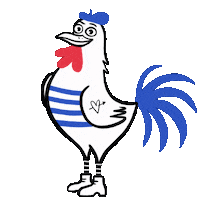 France Coq Sticker