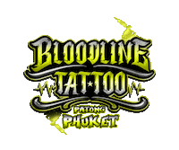 bloodlinetattoo island tattoos bloodline patong beach Sticker