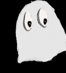 Mitsukoandco giphygifmaker halloween ghost mitsukoandco GIF