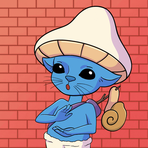 RealSmurfCat reaction cat wow clap GIF