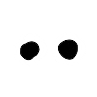 Face Mirar Sticker by Fran Solo