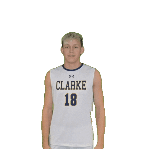 Clarke Pride Sticker by Clarke University