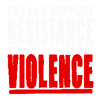 No War Israel Sticker by INTO ACTION