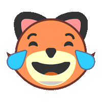 Happy Fun Sticker by Fundación Vuela