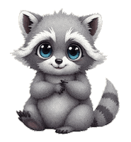 Koala Bear Fox Sticker