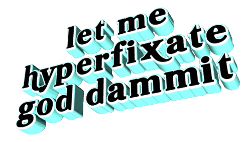 Blue Sticker by AnimatedText