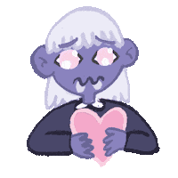 aliyahmb heart cry monster zombie Sticker