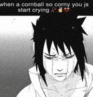 Sasuke Sharingan Cornball GIF