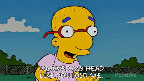 Episode 4 Milhouse Van Housten GIF by The Simpsons