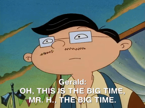 hey arnold nicksplat GIF