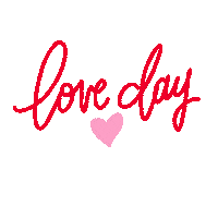 I Love You Hearts Sticker