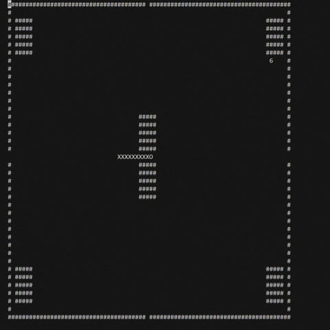 Démo de la version 3 du Snake autonome