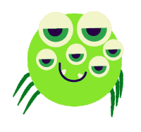 Trick Or Treat Halloween Sticker by KidoodleTV