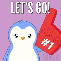 You Got This Lets Go GIF by Pudgy Penguins