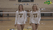 Volleyball Bison GIF by NDSU Athletics