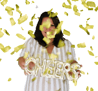 Happy Party Sticker by Debbie Mels Lommers Makelaars