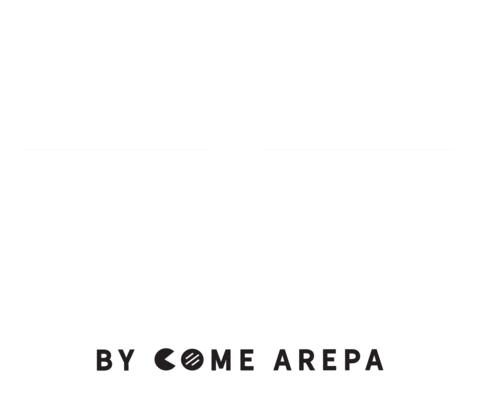 Sausage Santiago Sticker by Come Arepa