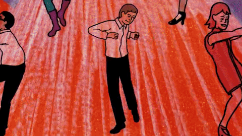 dancing GIF by My Entire High School Sinking Into The Sea