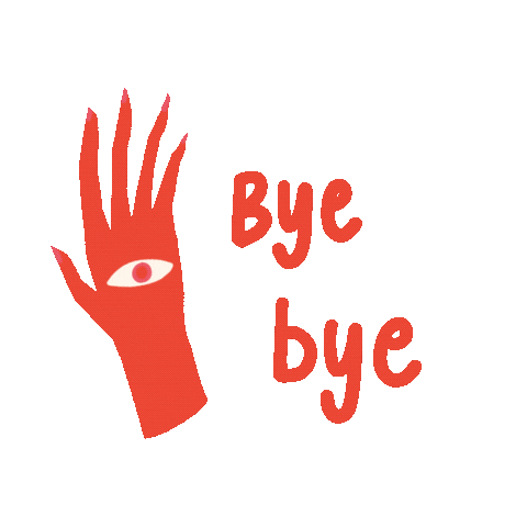 Bye Bye Eye Sticker