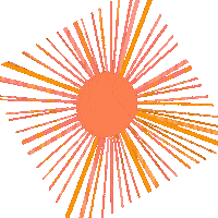 Here Comes The Sun Sticker