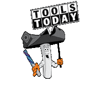 toolstoday tt toolstoday tools today Sticker