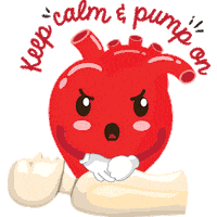 Save A Life Pump Sticker by Singapore Heart Foundation
