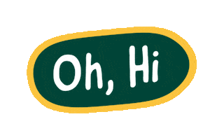 Whats Up Hello Sticker by Baylor University