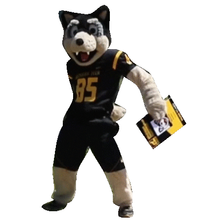 Dog Dancing Sticker by Michigan Tech