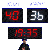 36 Away Sticker