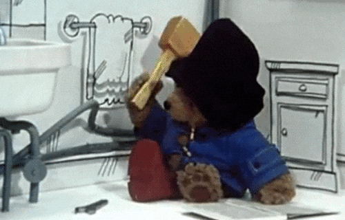 Stop Motion Hammer GIF